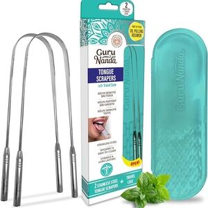 Guru Nanda tongue scrapers